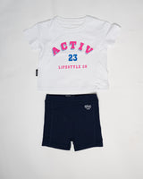 Girl's GO Short - Navy