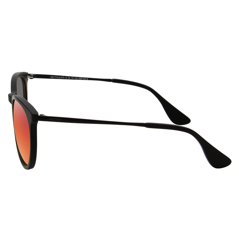 T2B Matte Black with Red Mirror Lens