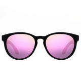 ACTIV One T2B - Matte Black with Pink Mirror Lens