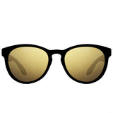 ACTIV One T2B - Matte Black with Gold Mirror Lens